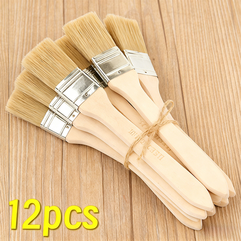 Furniture Hardware Pulls - 1-24Pcs Professional Paint Brushes Set with