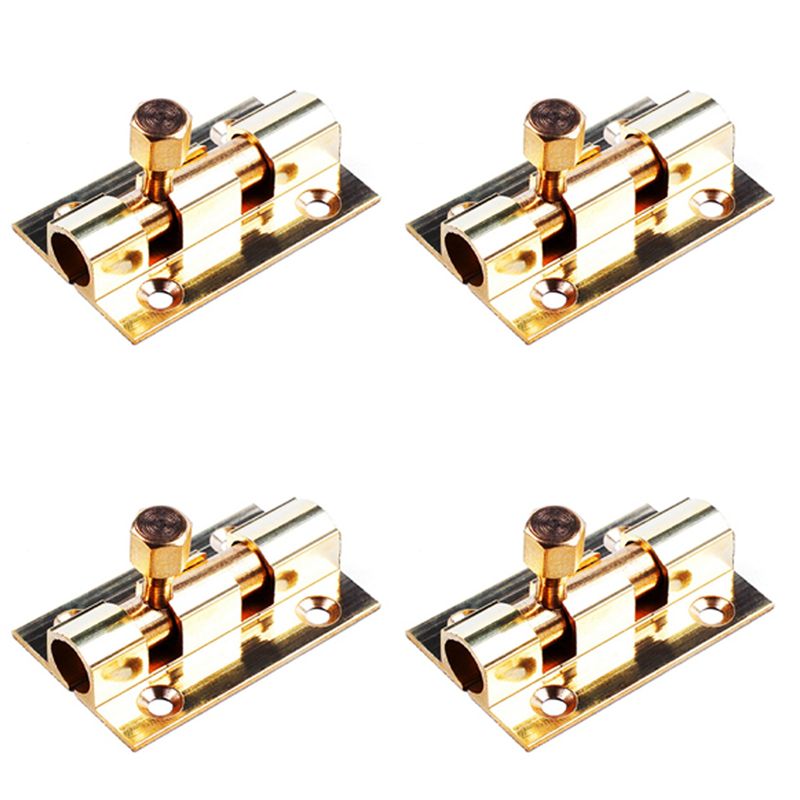 Barrel Bolt Slide - A20F-4Pcs 1.5-Inch Long Brass Door Latch