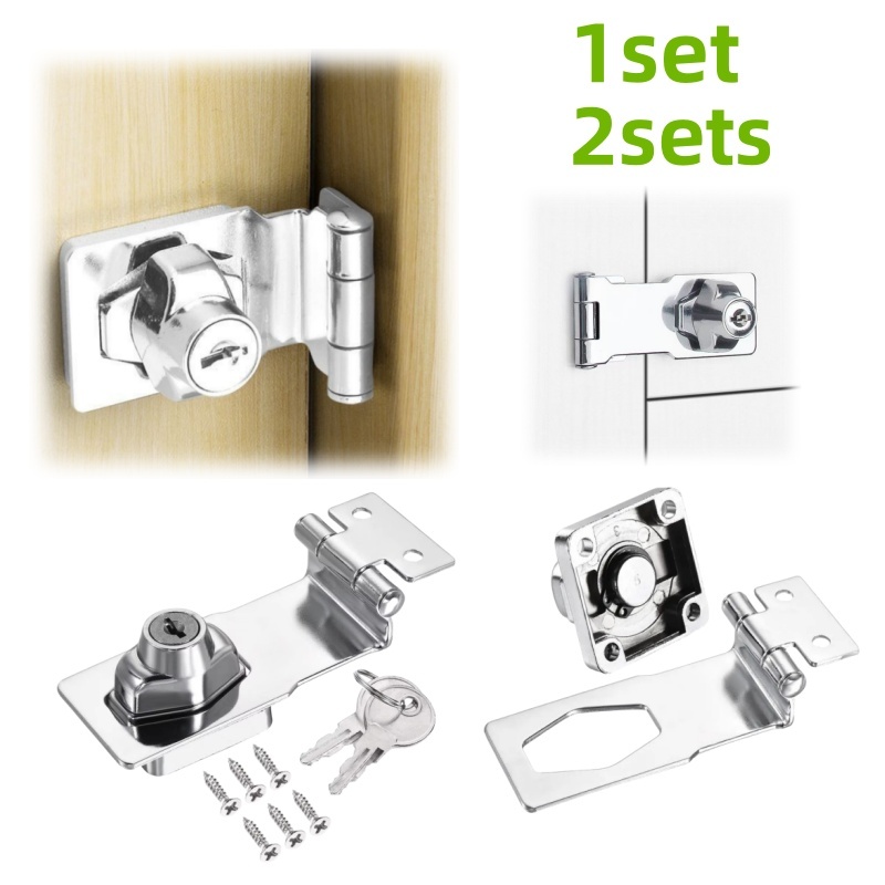 Furniture Hardware Jig - 1/2sets Knob style furniture safety lock,