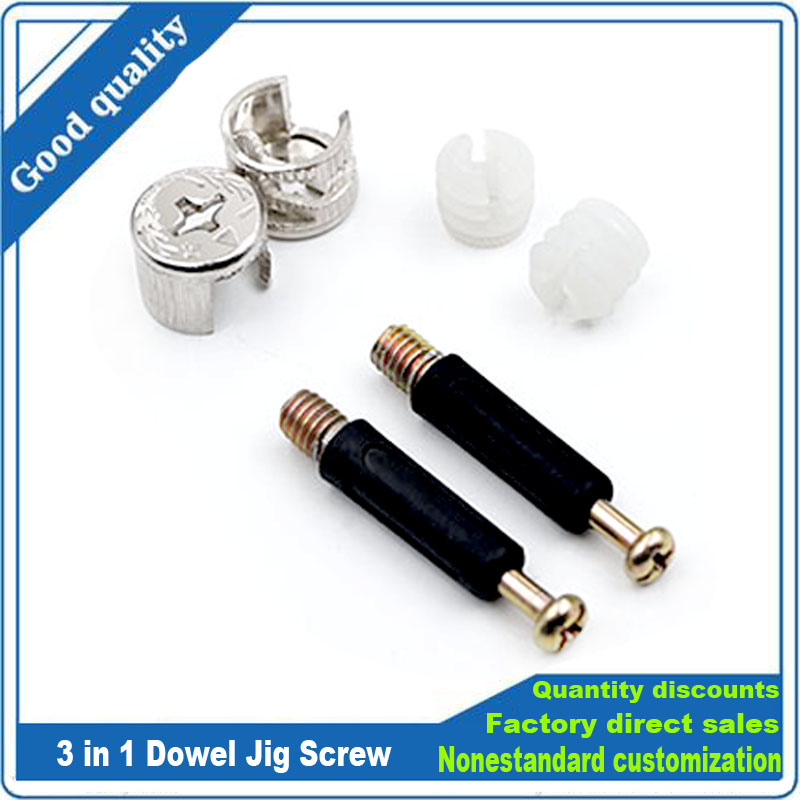 Furniture Hardware Jig - 3 in 1 Dowel Jig Screw