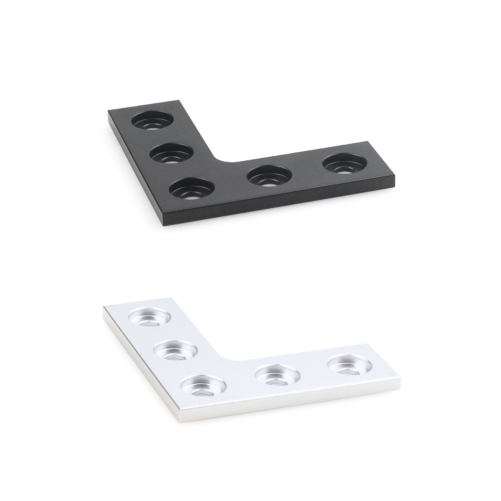 Corner Bracket Angle - 2Pcs/lot L Type 5 Holes 90Degree