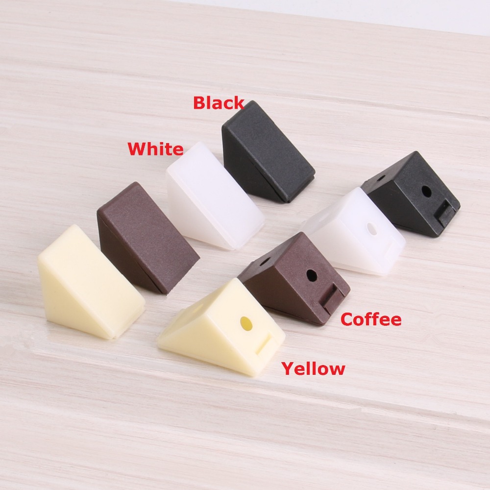 Corner Bracket Angle - 50Pcs/Lot 90 Degree Nylon Plastic Cabinet