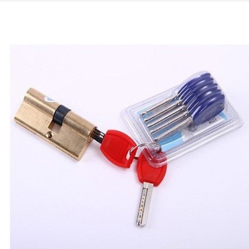 Furniture Hardware Fitting - Door Cylinder Hardware Biased Lock 65-110MM