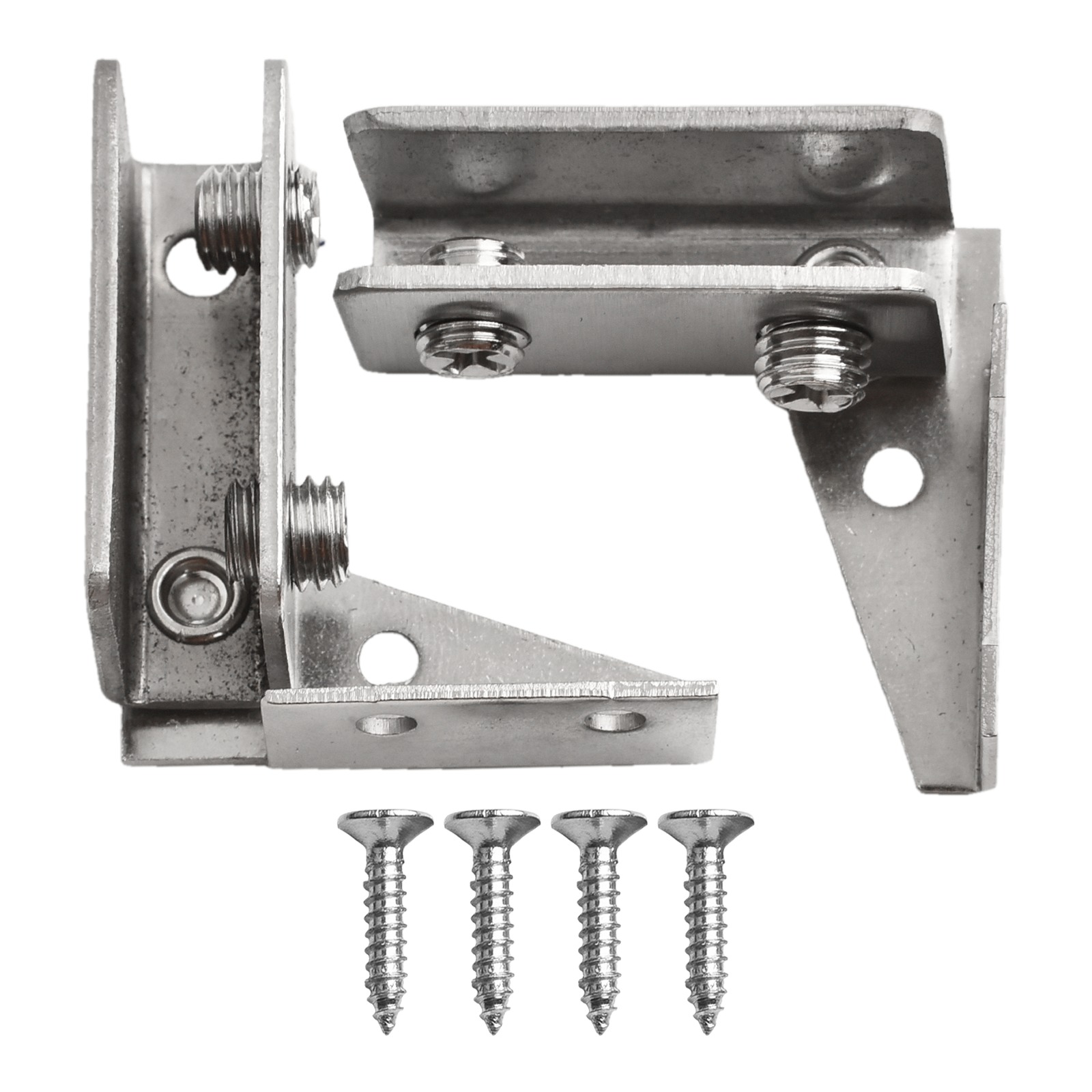 2PCS Non-Porous Glass Door Hin - Furniture Hardware Display ulasan dan harga