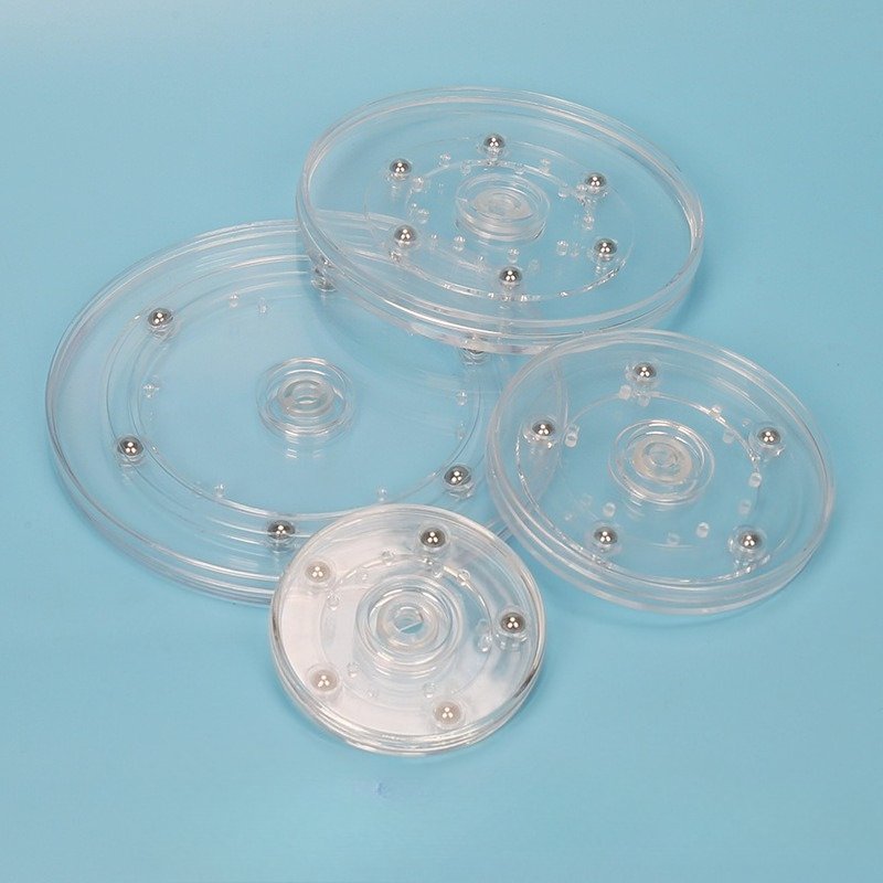 Turntable Acrylic 360 Rotating - Furniture Hardware Display ulasan dan harga