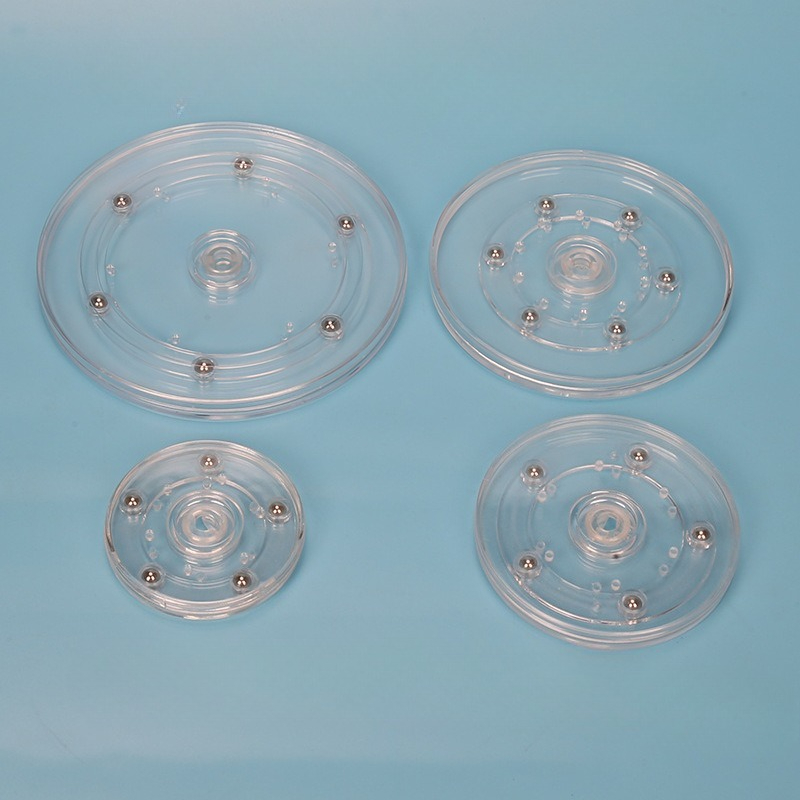 Turntable Acrylic 360 Rotating - Furniture Hardware Display ulasan dan harga