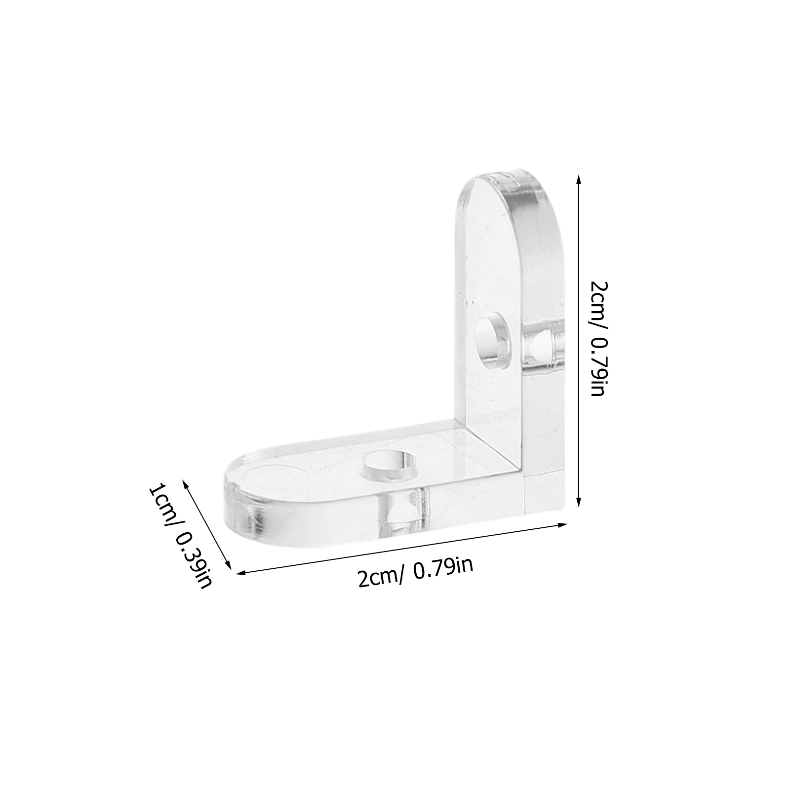 15pcs Transparent Angle Braces - Corner Bracket Angle ulasan dan harga