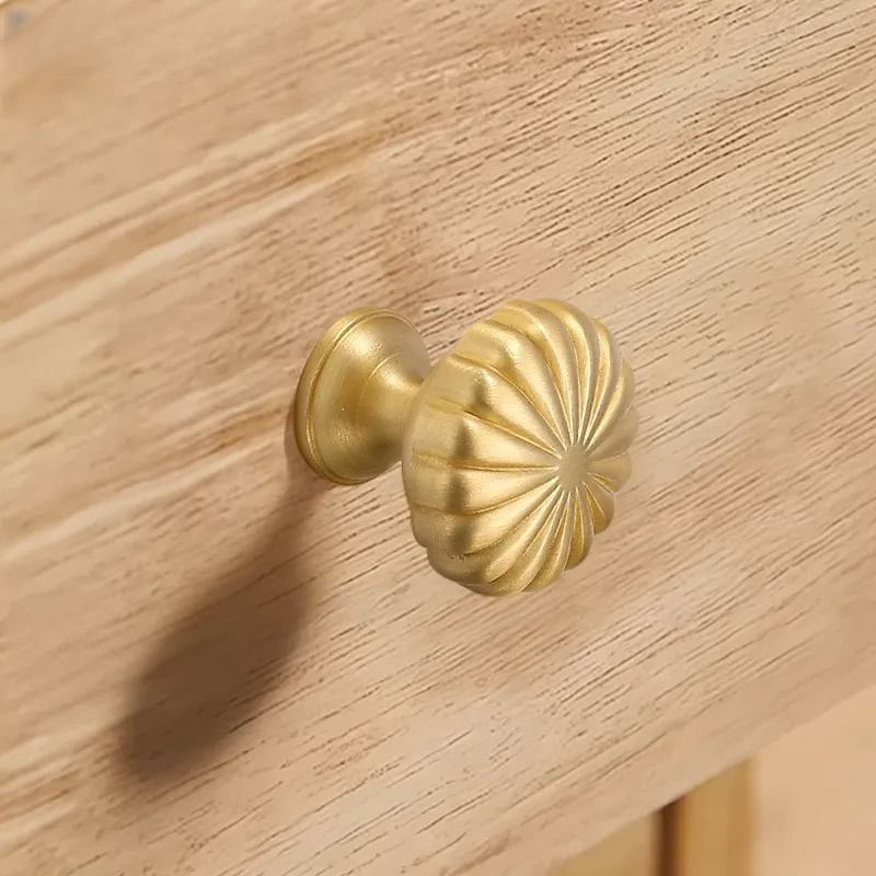 French Simple Brass Ball Knob  - Furniture Hardware Drawer Pulls ulasan dan harga