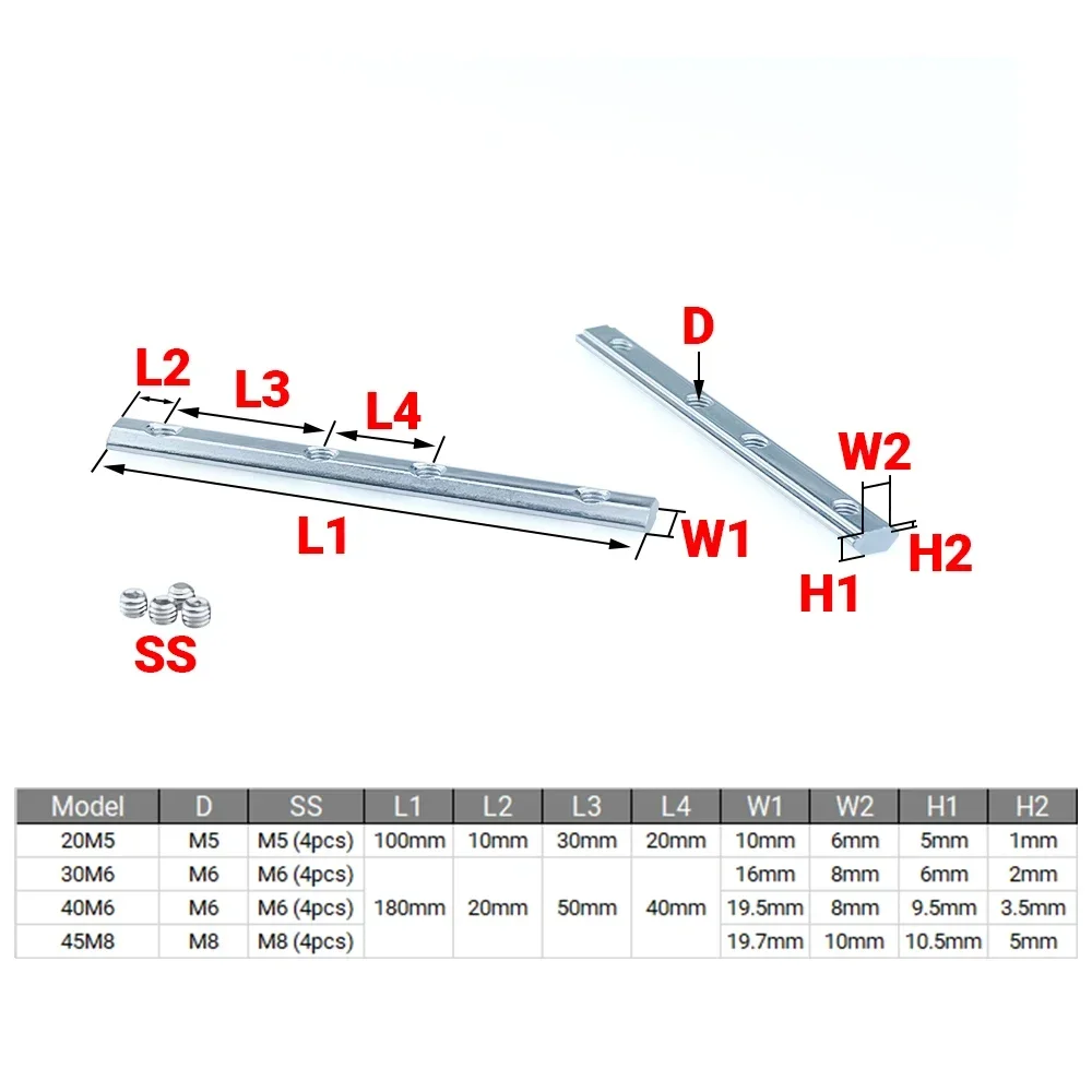 4Pcs V-Slot T-Slot Joiner 180  - Corner Bracket Angle ulasan dan harga