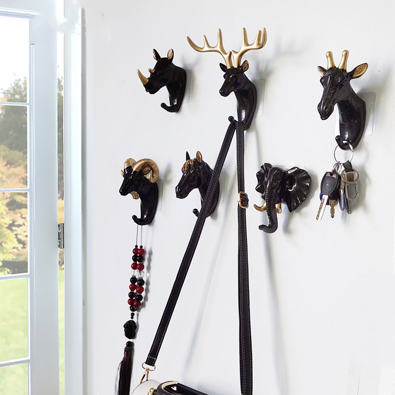Wall Hanging Hook Deer Antlers - Furniture Hardware Display ulasan dan harga
