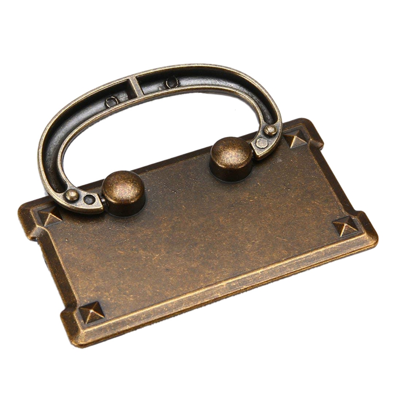 4Pcs Vintage Antique Bronze Dr - Furniture Hardware Pulls ulasan dan harga