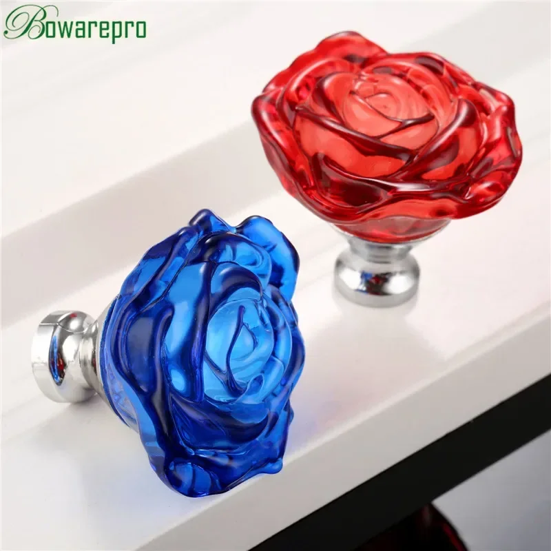 bowarepro 50MM Crystal Rose Gl - Furniture Hardware Drawer Pulls ulasan dan harga