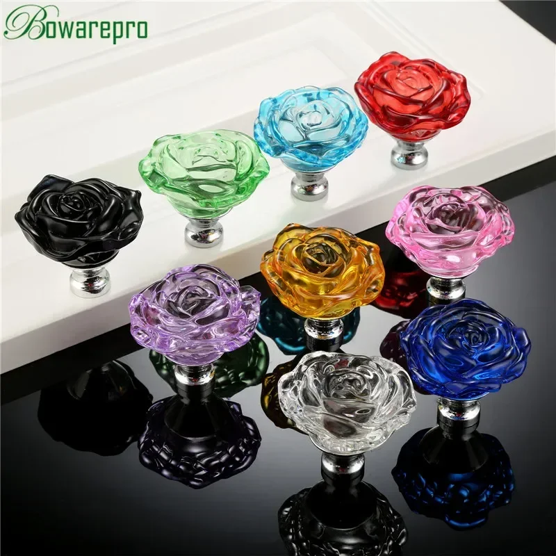 bowarepro 50MM Crystal Rose Gl - Furniture Hardware Drawer Pulls ulasan dan harga