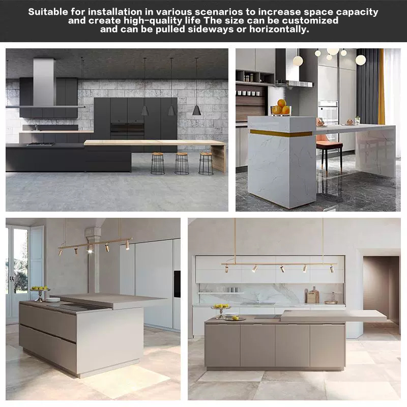 Electric Kitchen Island Telesc - Furniture Rails Hardware ulasan dan harga