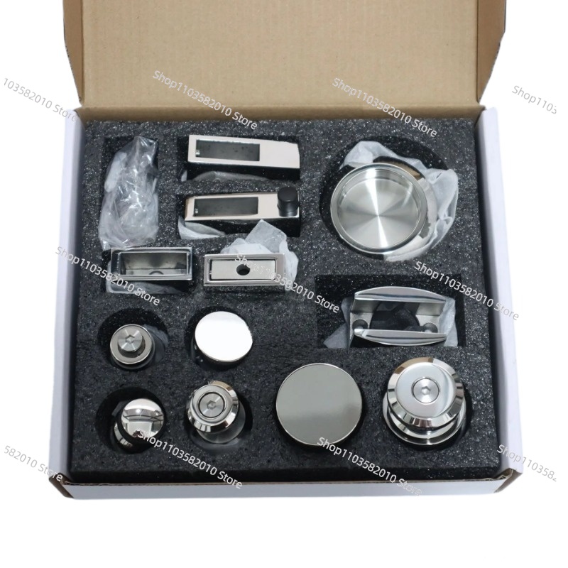 Stainless Steel Shower Glass S - Furniture Hardware Fitting ulasan dan harga