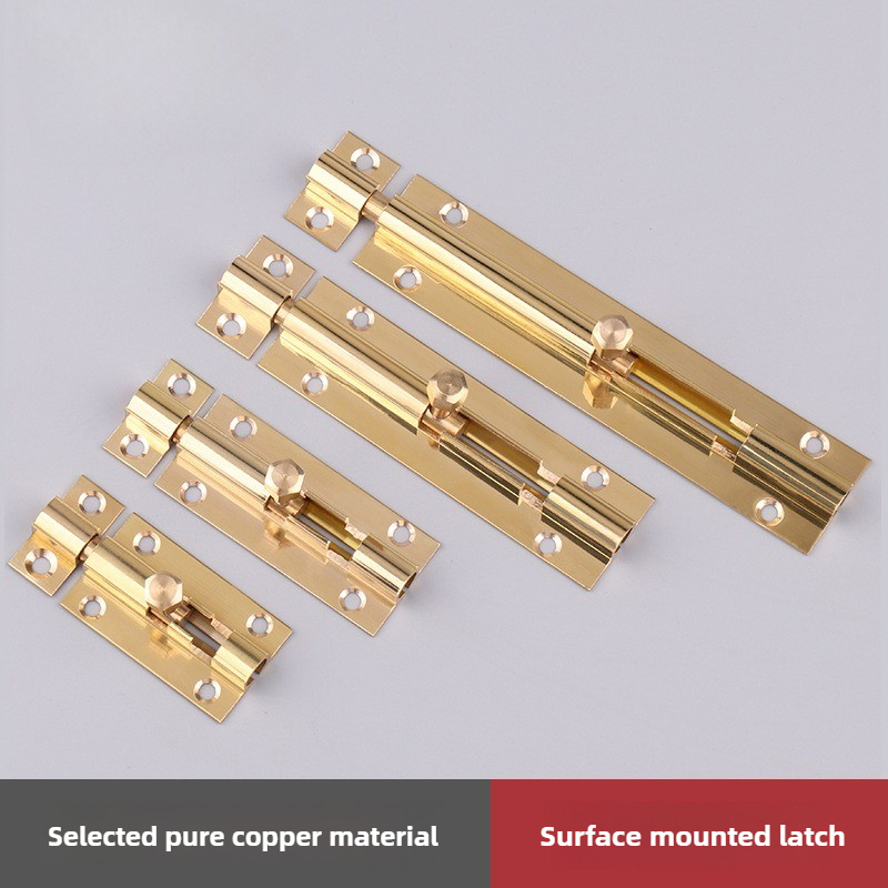 1PCS  Brass Doors Slide Latch  - Barrel Bolt Slide ulasan dan harga