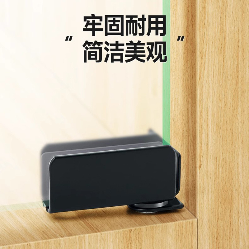 Non-perforated Glass Door Hing - Furniture Hardware Display ulasan dan harga