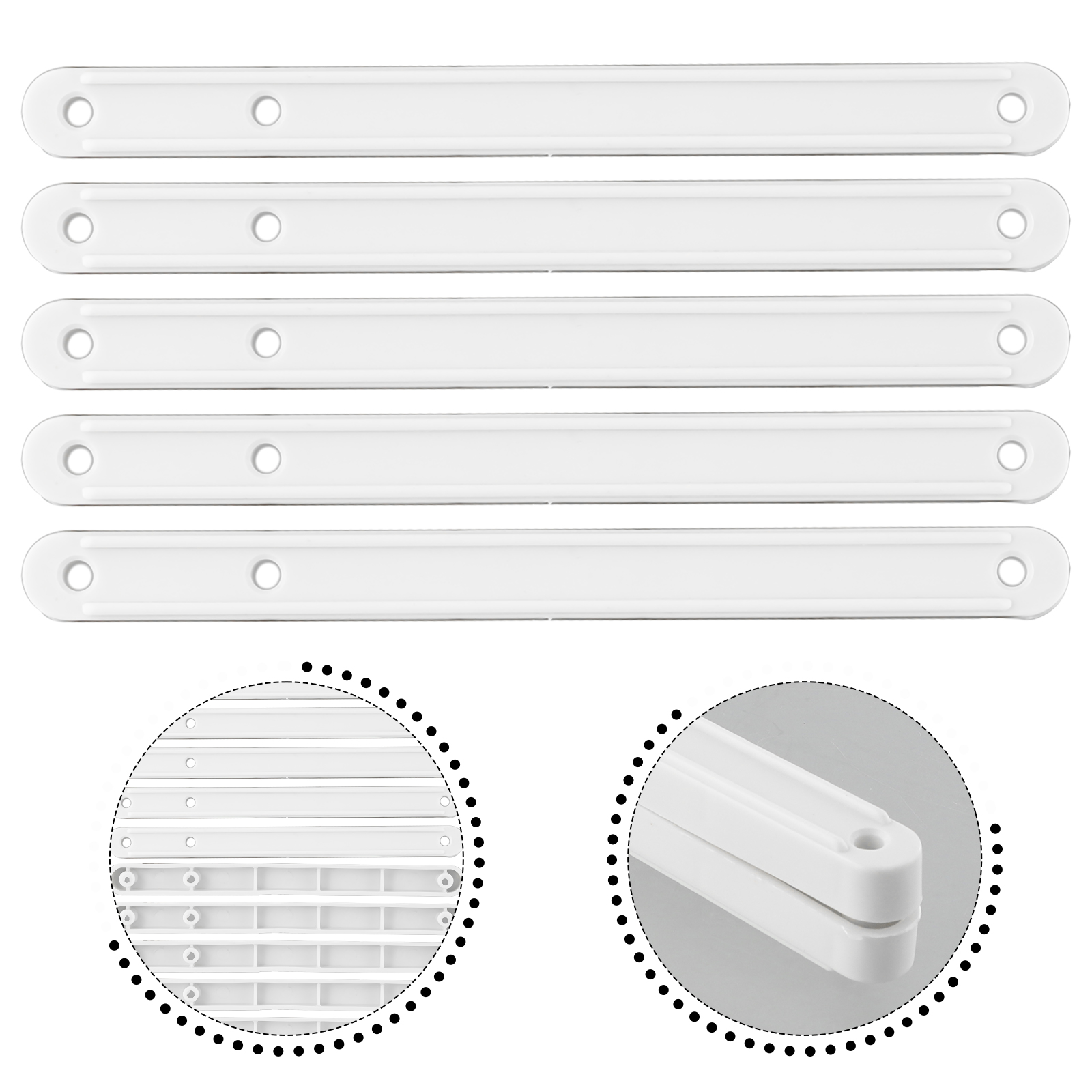 10pcs Draw Rail Plastic Drawer - Furniture Rails Hardware ulasan dan harga
