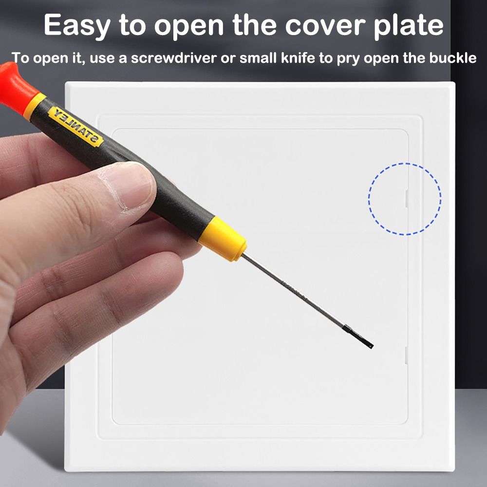 1pc Self-adhesive Access Panel - Furniture Hardware Fitting ulasan dan harga