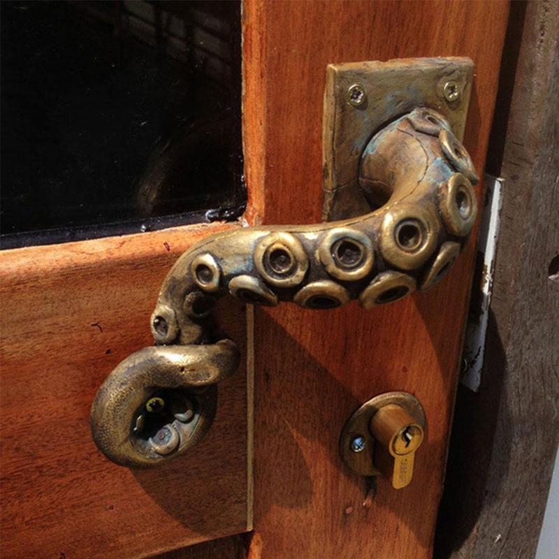 Vintage Octopus Door Knob Outd - Furniture Hardware Drawer Pulls ulasan dan harga