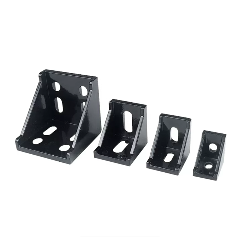 5pcs Black Angle Code Corner B - Corner Bracket Angle ulasan dan harga