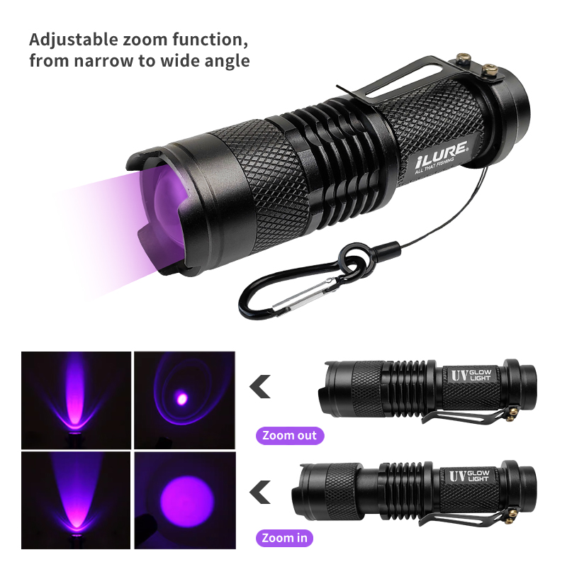 Mini UV Flashlight 395nm Ultra - Furniture Hardware Jig ulasan dan harga