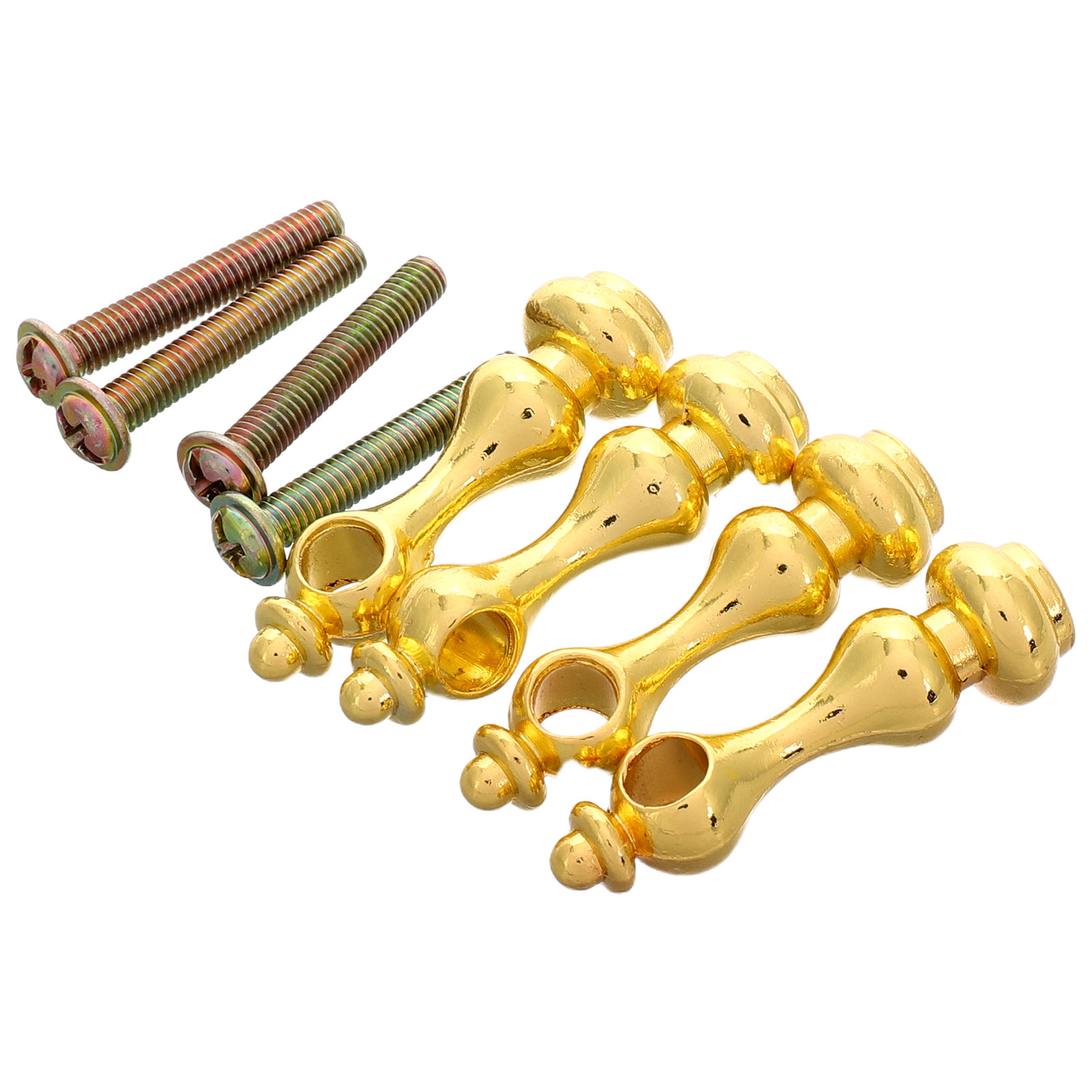 4Pcs Metal Rail Spindles Furni - Furniture Rails Hardware ulasan dan harga