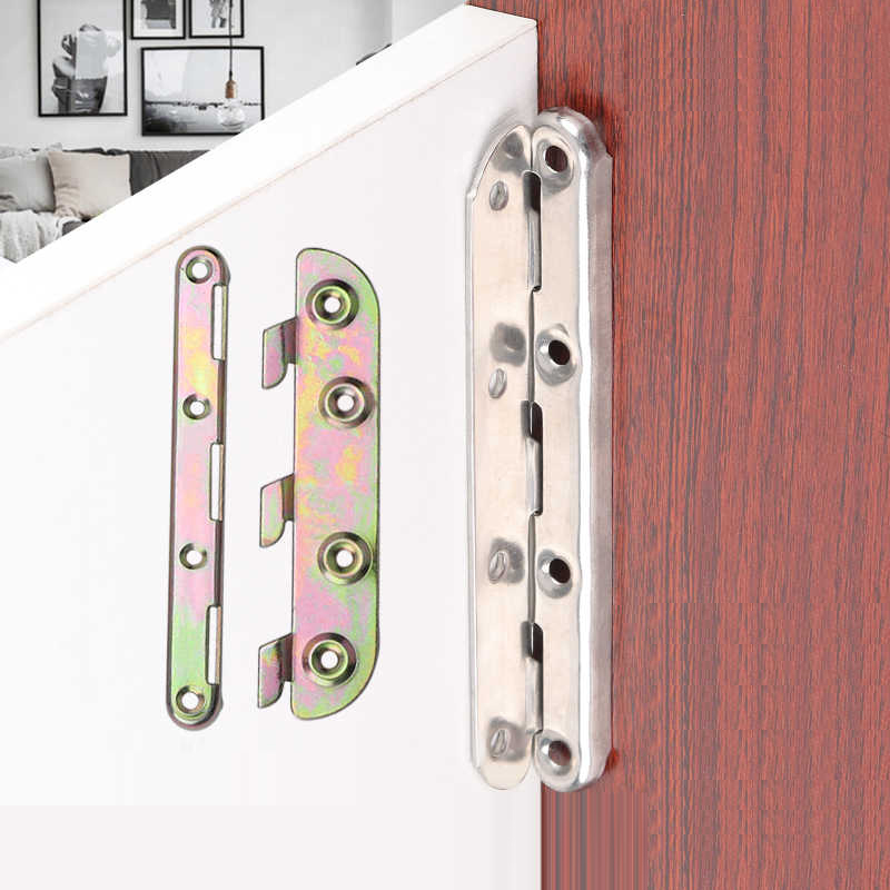 1set 6/8 inch Metal Bed Bracke - Furniture Rails Hardware ulasan dan harga