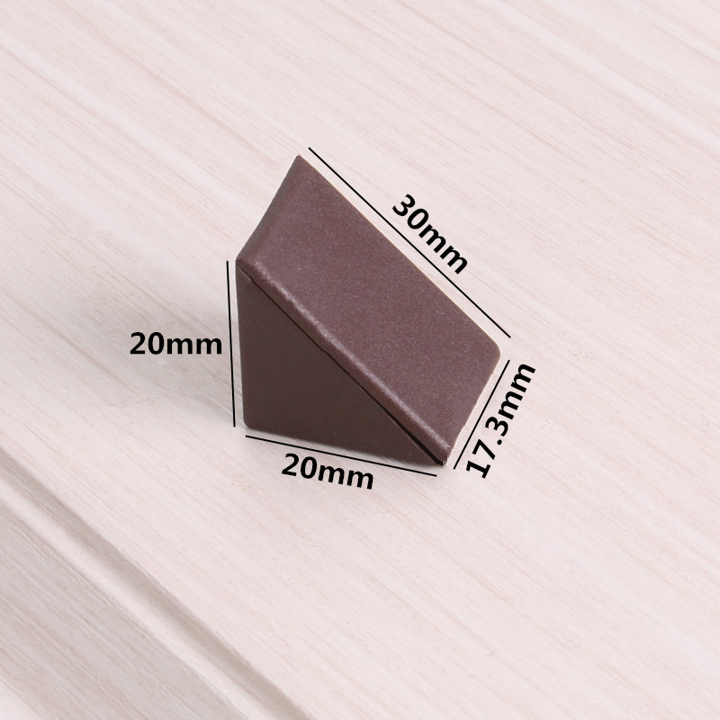 50Pcs/Lot 90 Degree Nylon Plas - Corner Bracket Angle ulasan dan harga