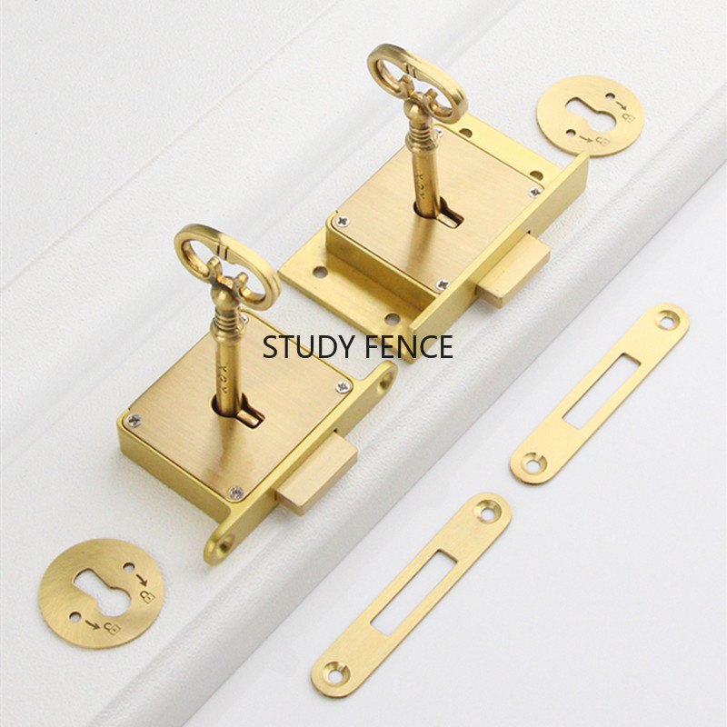 1PC Antique Metal Drawer Lock  - Furniture Hardware Fitting ulasan dan harga