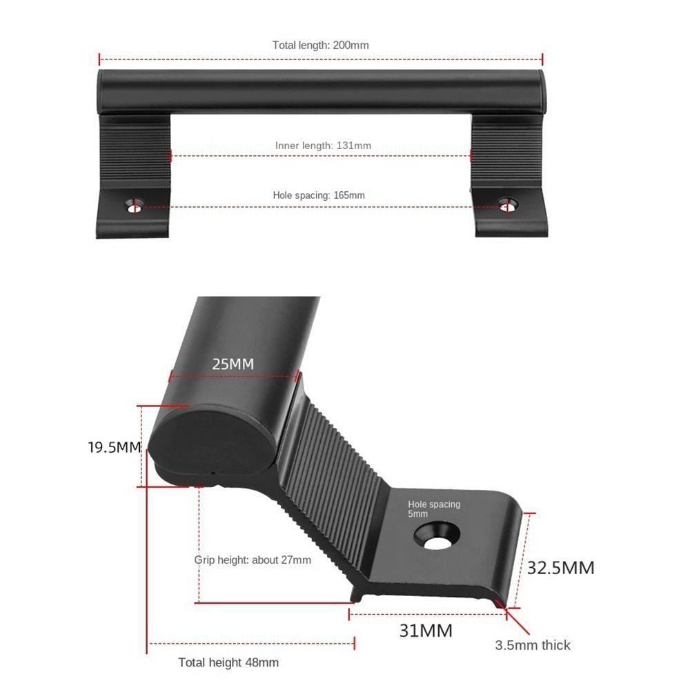 Aluminium Alloy Sliding Door H - Furniture Hardware Drawer Pulls ulasan dan harga