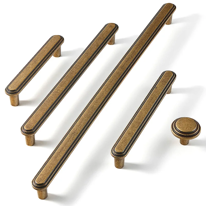Retro Handles Antique Brass Ca - Furniture Hardware Drawer Pulls ulasan dan harga