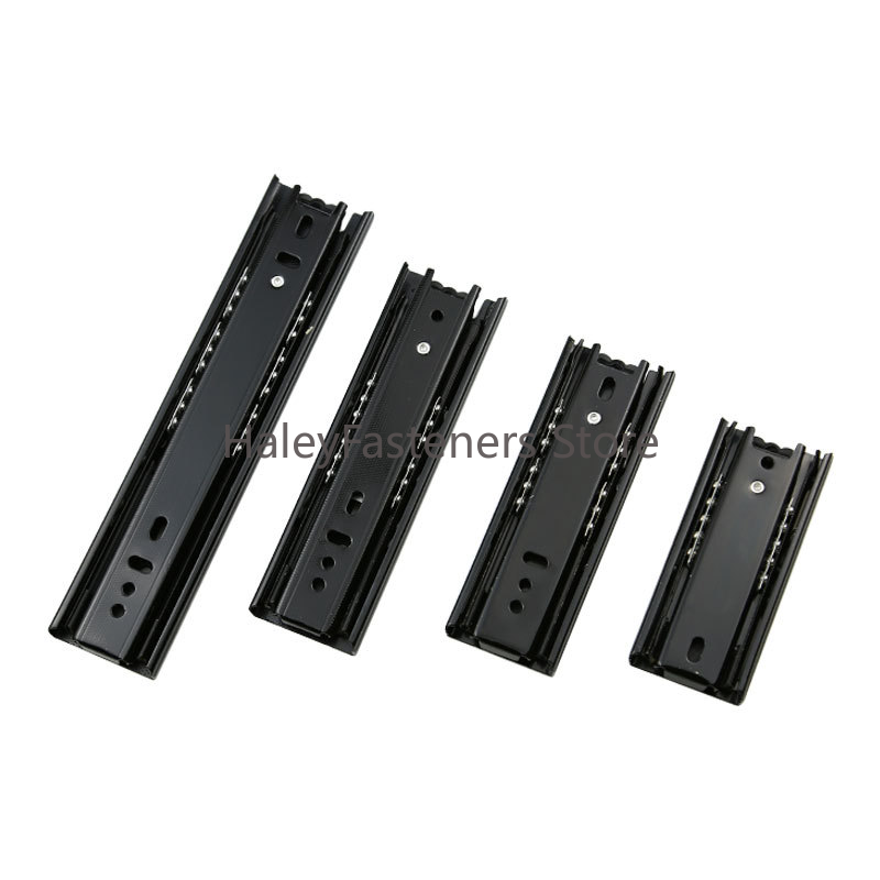 Mini Short Drawer Slides Full  - Furniture Rails Hardware ulasan dan harga