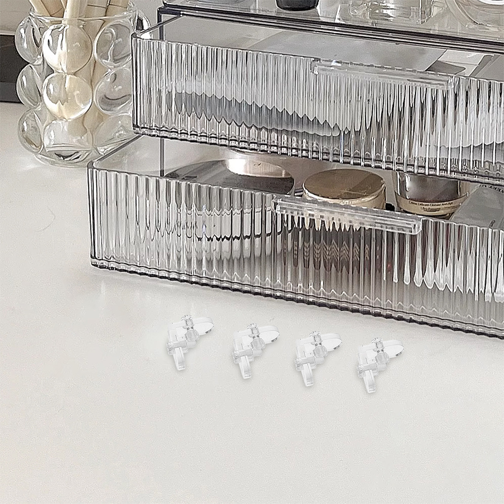 15Pcs Clear Acrylic L Shape Co - Corner Bracket Angle ulasan dan harga