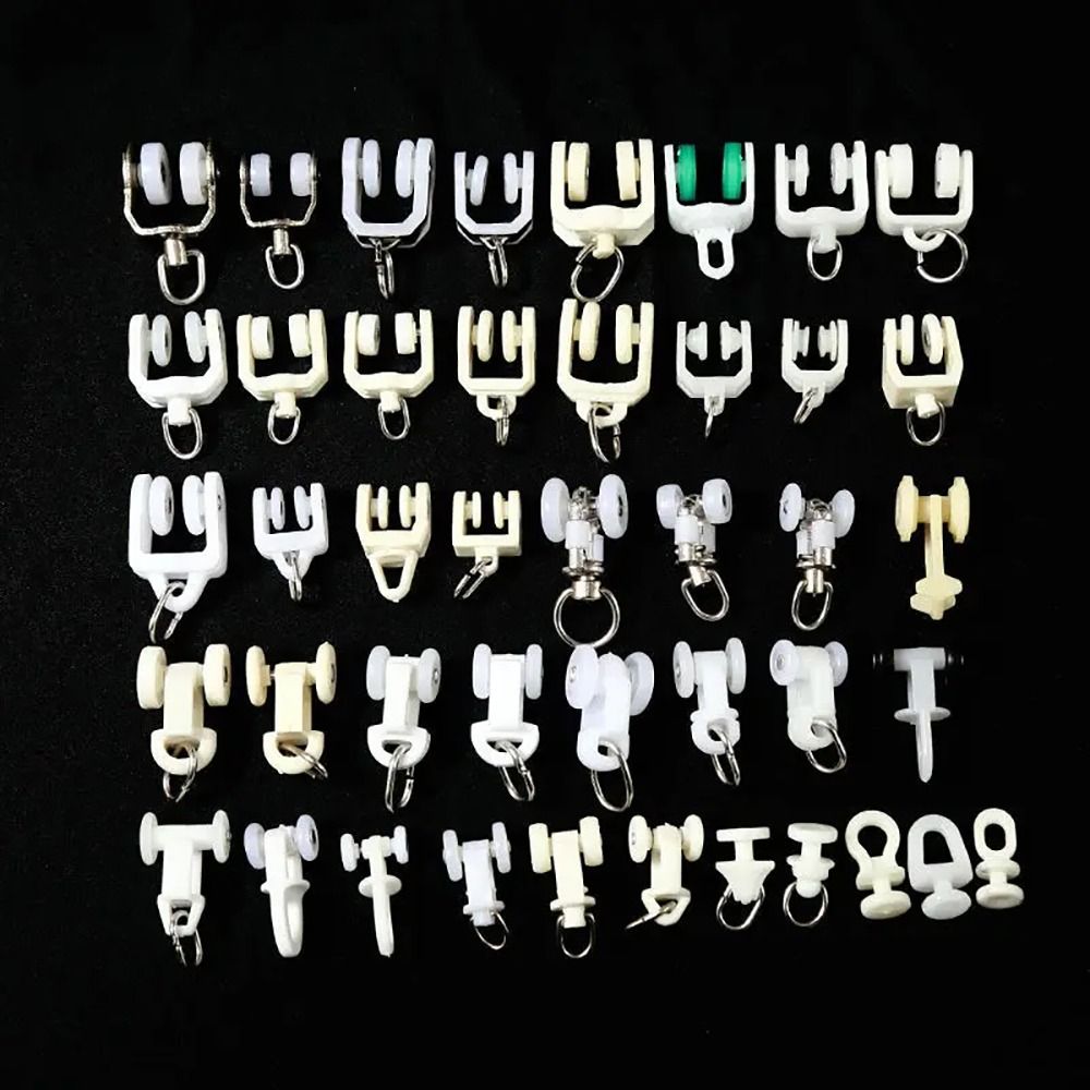 10Pcs Straight Curved Track Ro - Furniture Rails Hardware ulasan dan harga