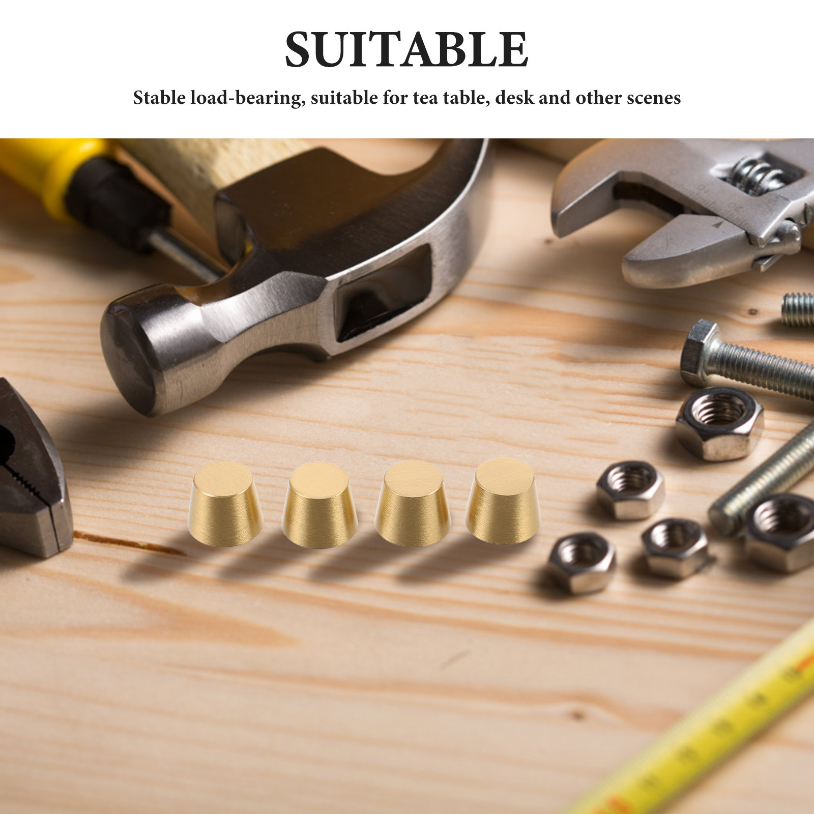 8Pcs Brass Furniture Feet Stab - Furniture Hardware Display ulasan dan harga