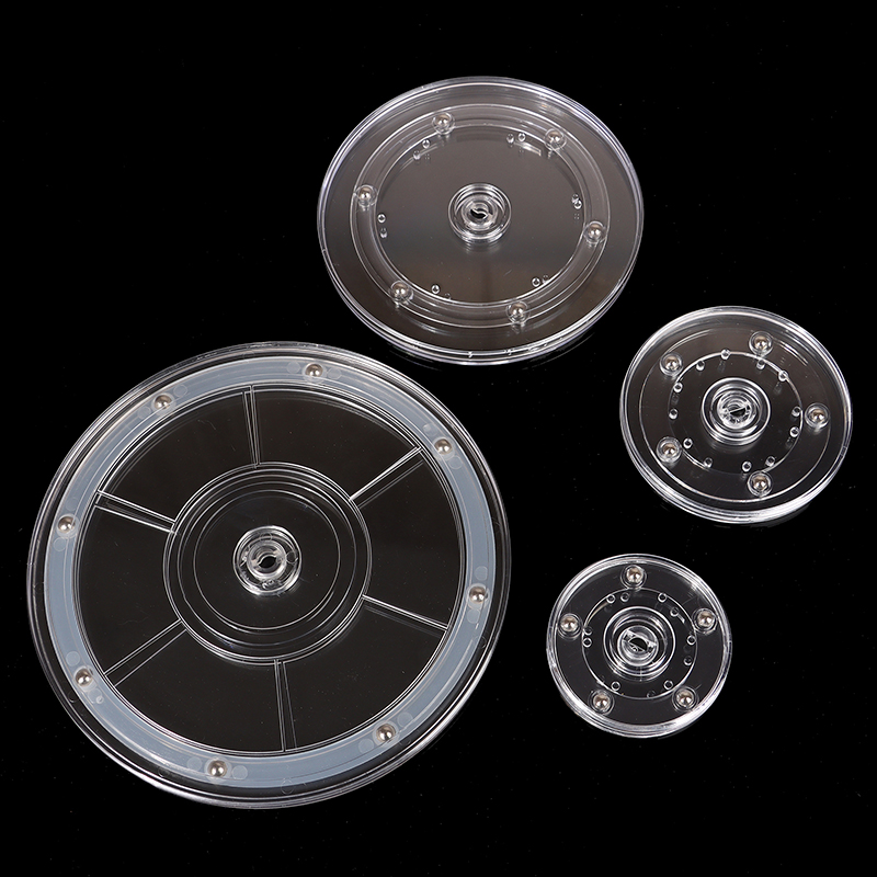 C Turntable Transparent Acryli - Furniture Hardware Display ulasan dan harga