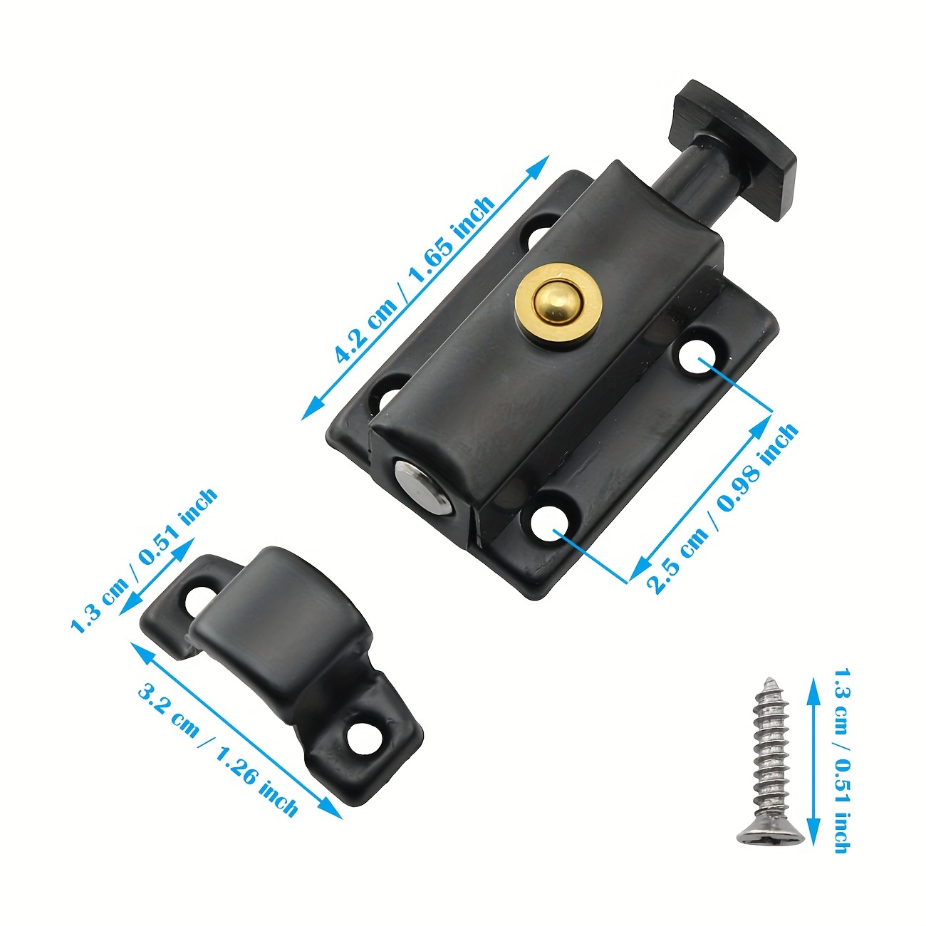 Gate Latches Stainless Steel A - Barrel Bolt Slide ulasan dan harga